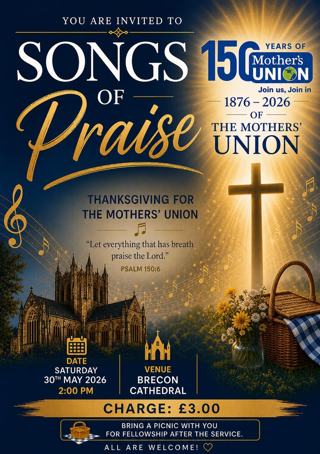 service of thanksgiving for the mothers’ union