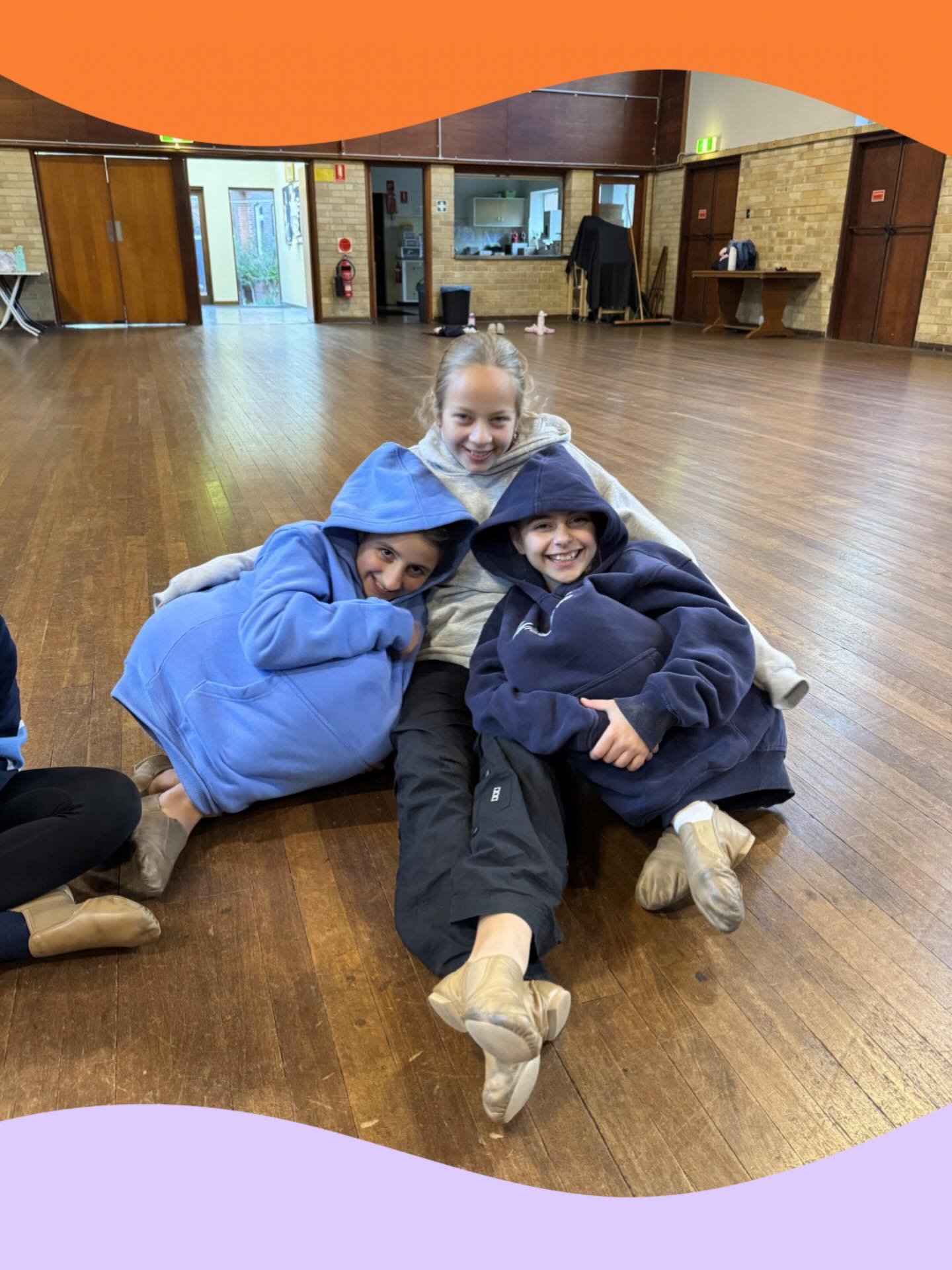 It&rsquo;s getting colder outside, but dance friends keep each other warm! 🧡
