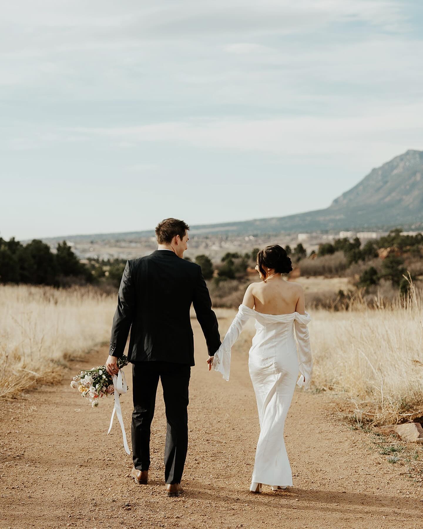 I&rsquo;d go anywhere with you. 

. . .
Photographers | @melissa.anne.photo + @stefanievanessaphoto 
Floral | @provisionfloral 
HUMA | @b.renhair + @carlydaymakeup 
Models | @model.couple.colorado 

#couple #love #wedding #inspo #flowers #explore #fl