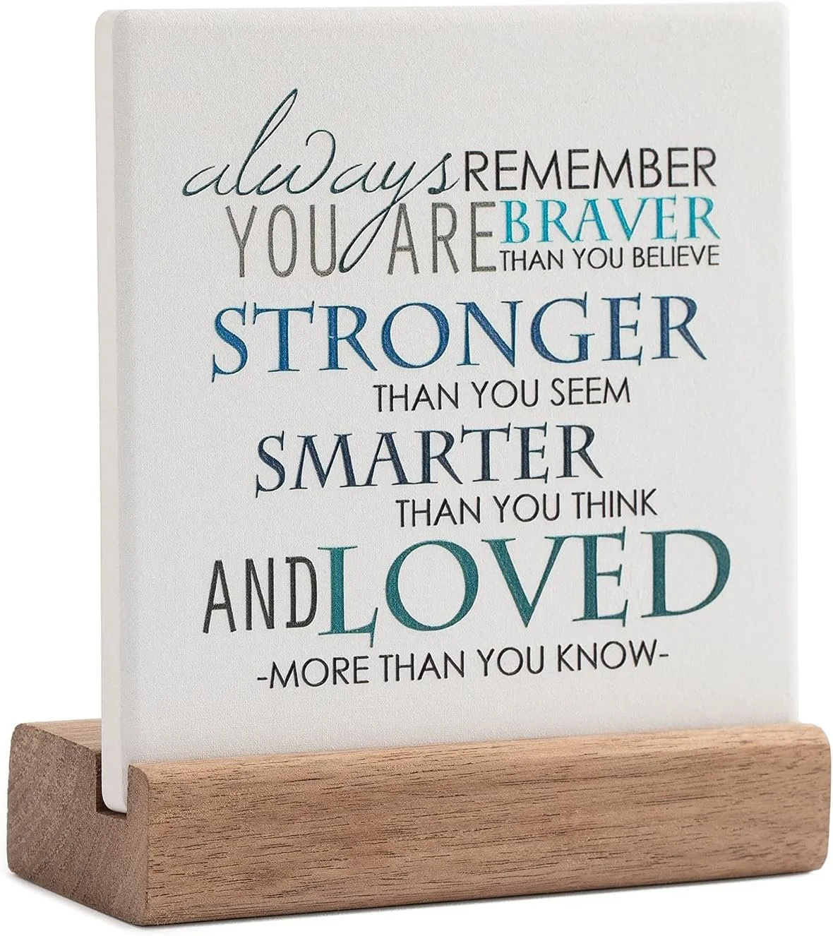 Table top inspirational quotes for mastectomy or breast cancer patients