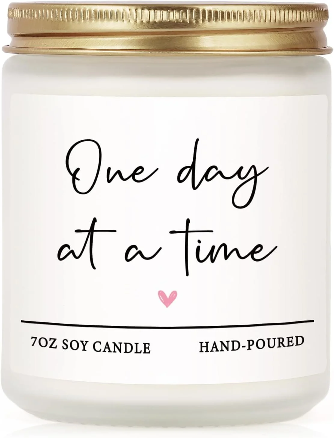 An inspirational candle is a good gift for a women preparing for a mastectomy