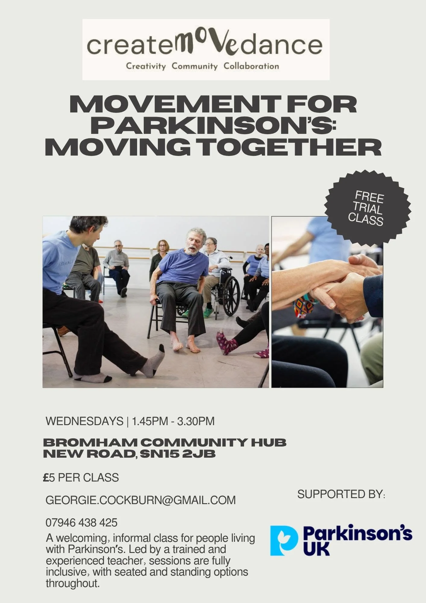 Bromham Community Hub - Create Move Dance