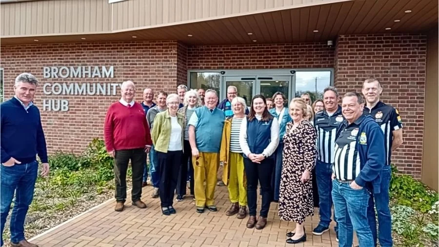 Bromham welcome Prince of Wales award judges