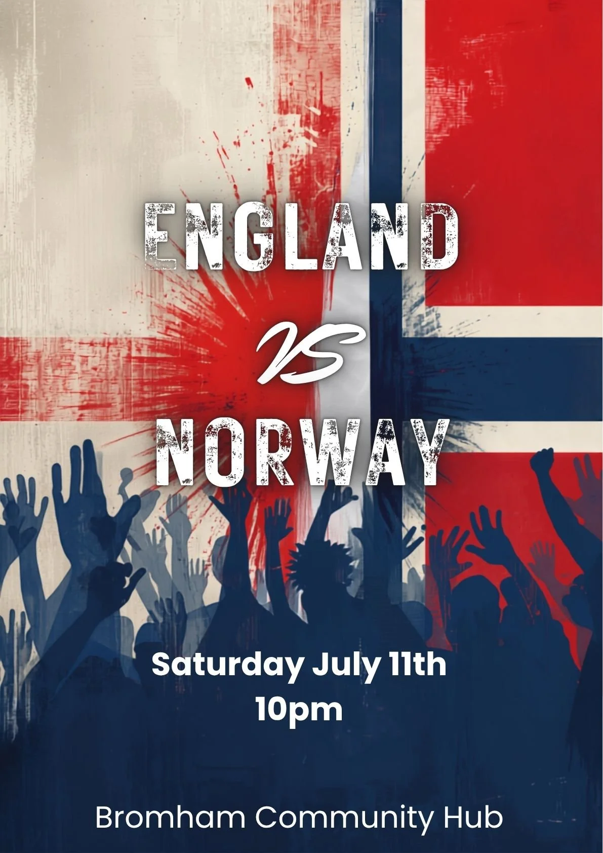 Bromham Community Hub - England vs Norway