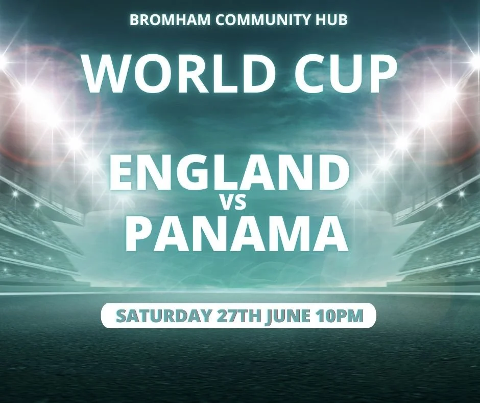 Bromham Community Hub - World Cup - England vs Panama