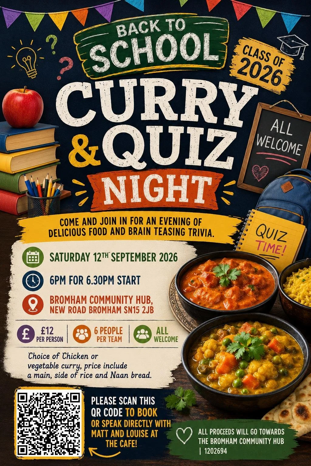 Curry and Quiz Night