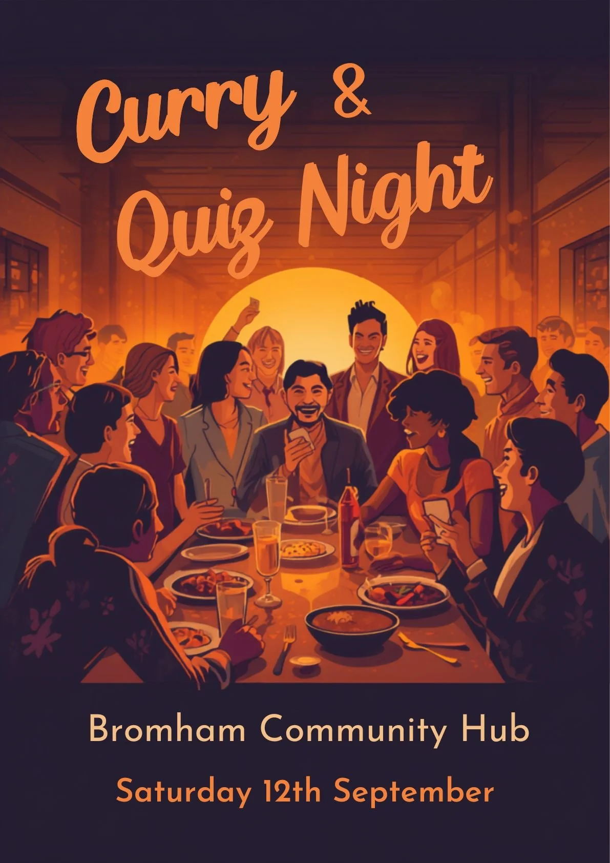 Bromham Community Hub - Curry and Quiz Night