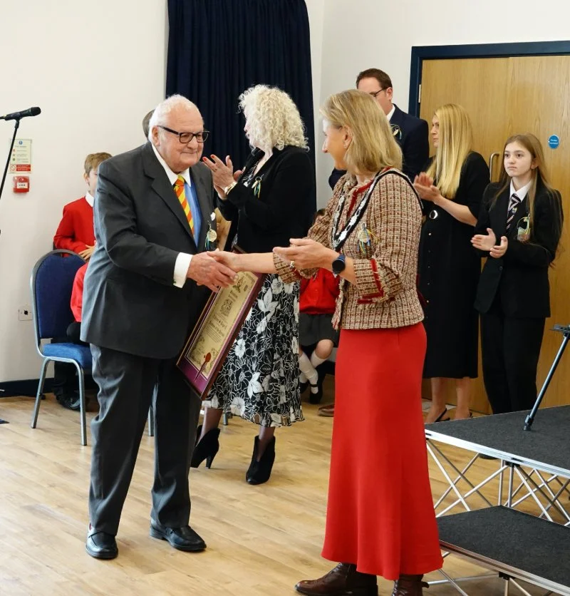 Queen Camilla opening the Bromham Community Hub in Wiltshire