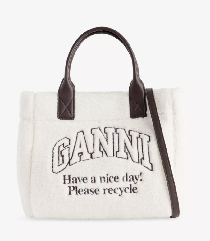 Bag, £380, Ganni