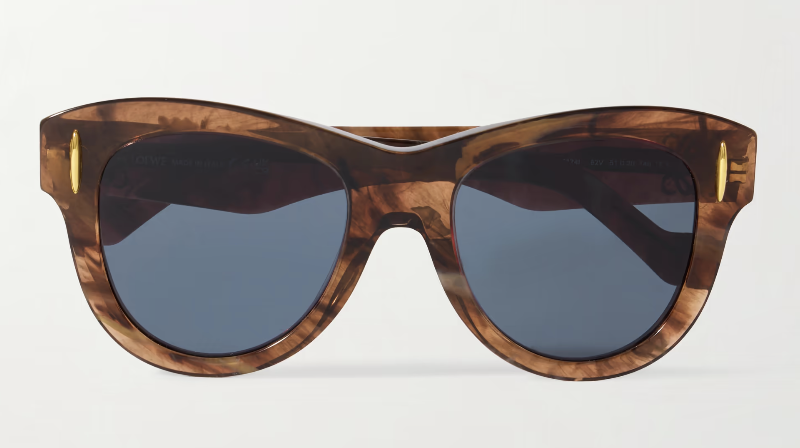 Sunglasses, £320, Loewe Eyewear