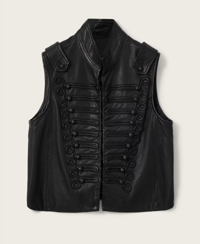 Gilet, £379, AllSaints