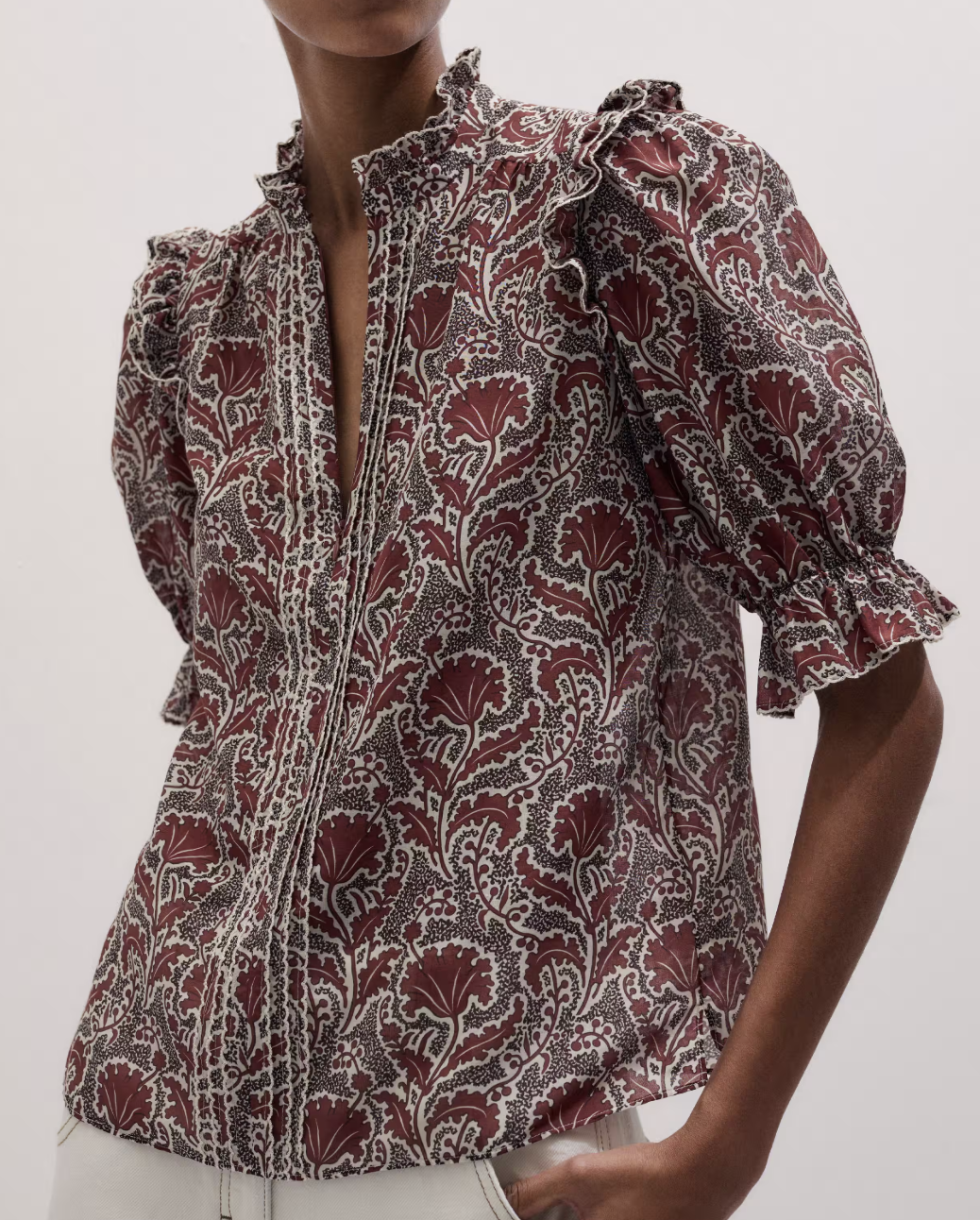 Blouse, £165, ME+EM