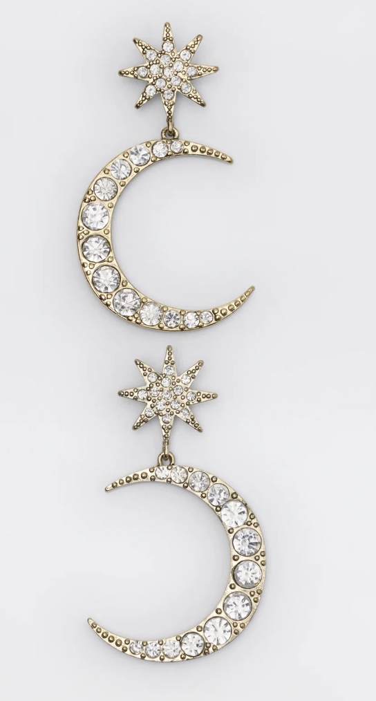 Earrings, £125, Rixo