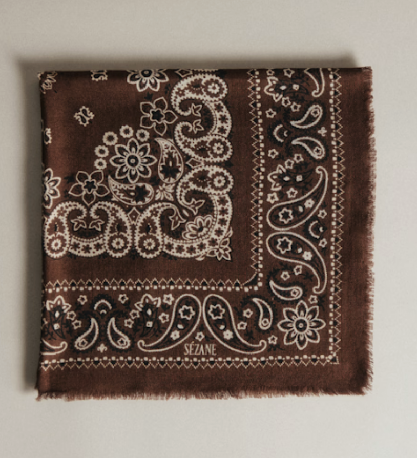 Scarf, £60, Sezane