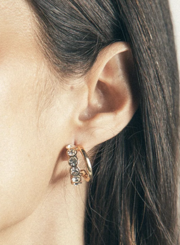 Earrings, £35, Boden