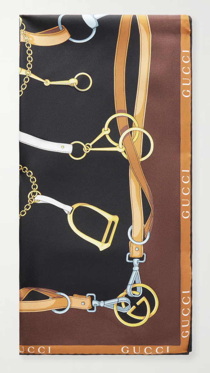Scarf, £450, Gucci