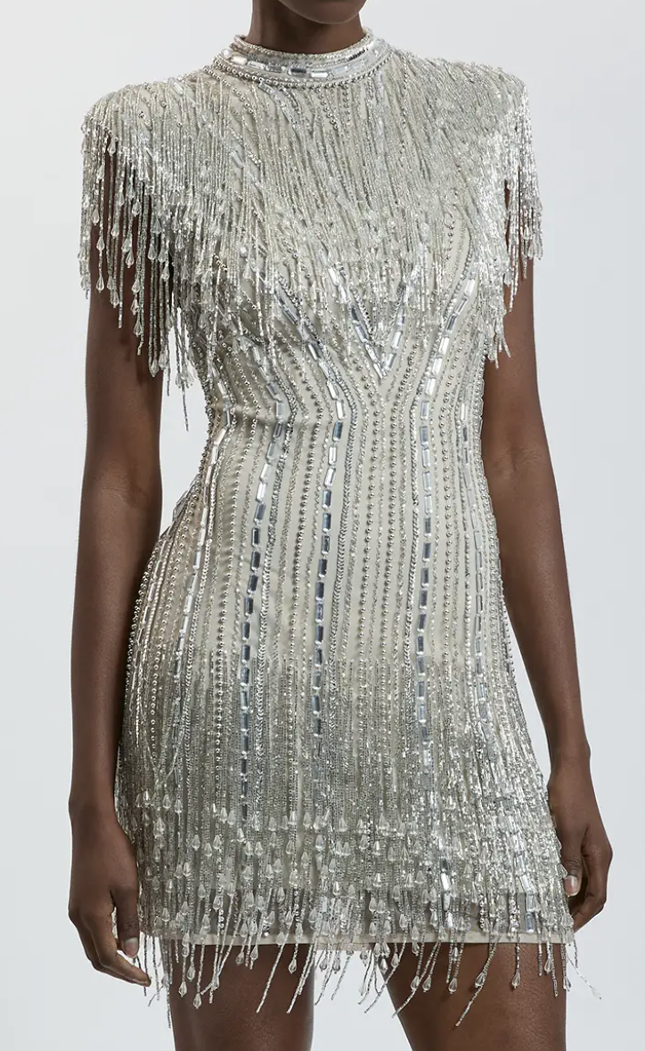 Dress, £399, Karen Millen