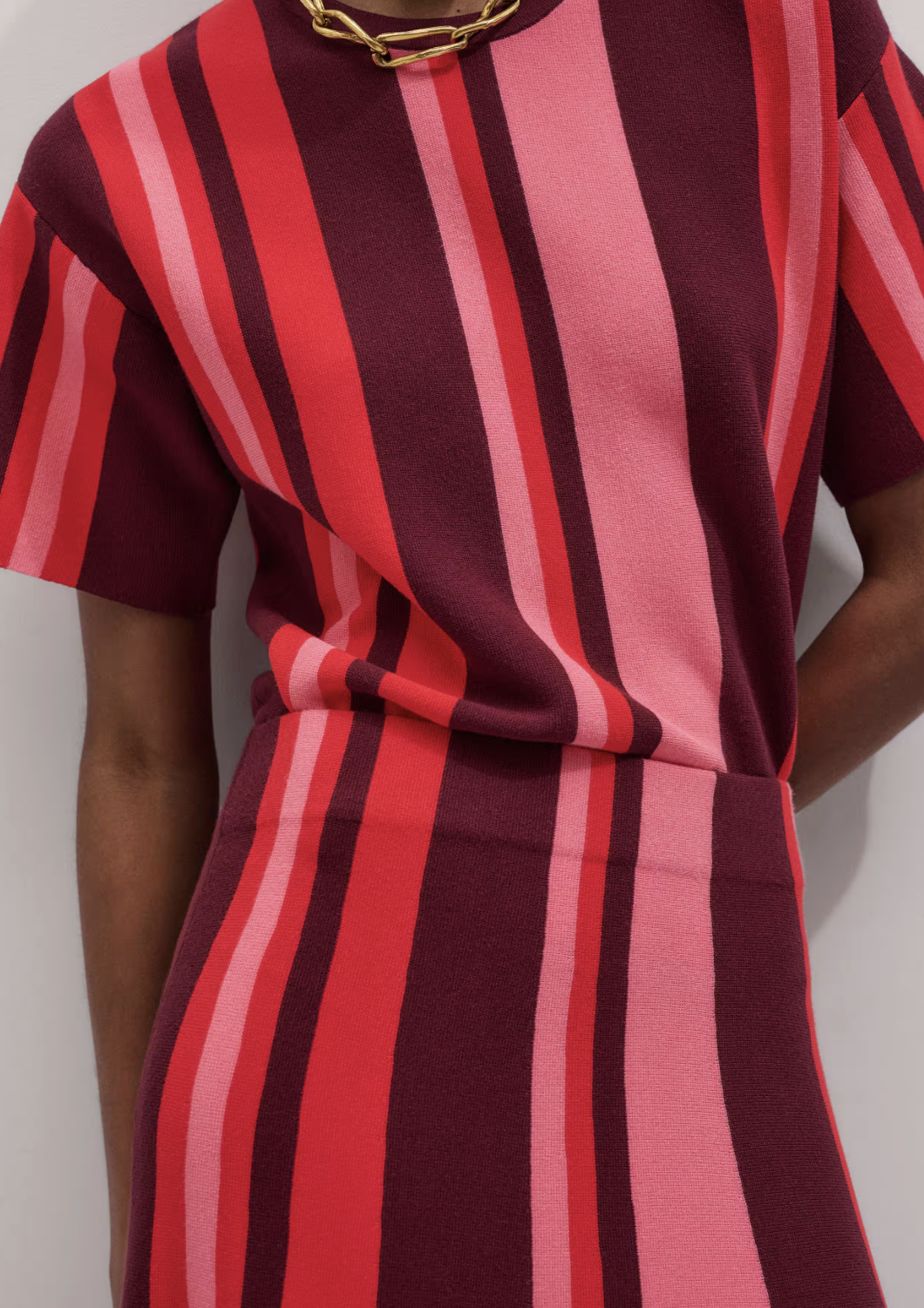 Top and skirt co-ord, £300, ME+EM