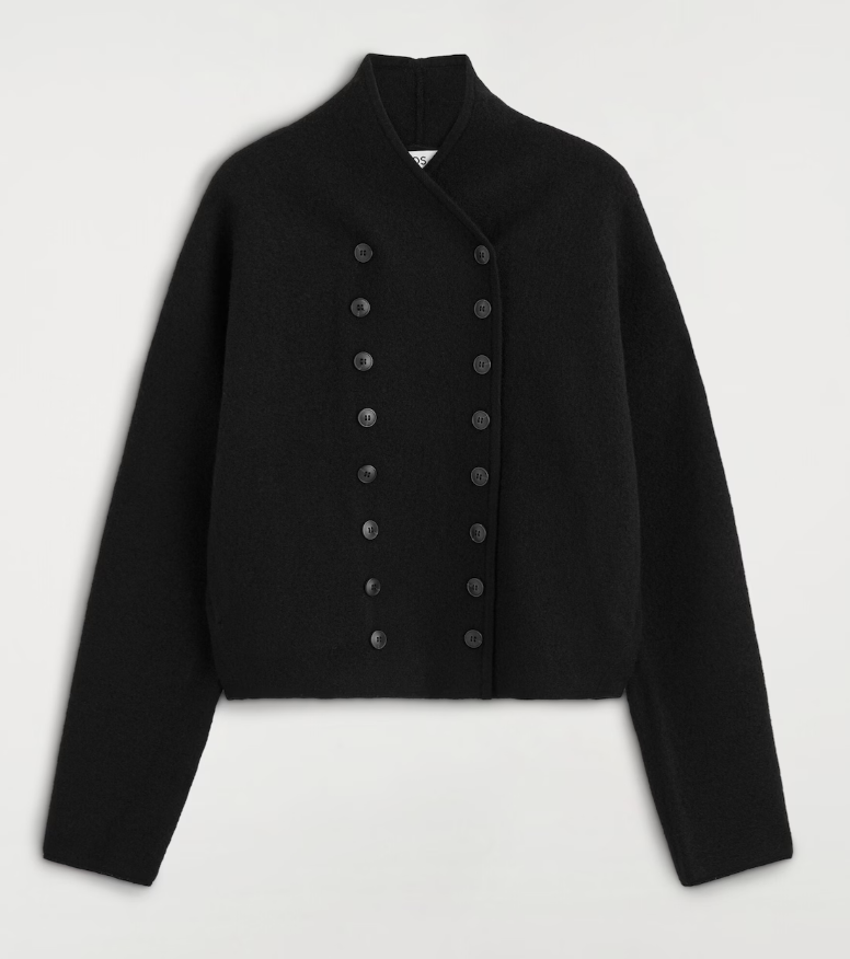 Jacket, £139, COS