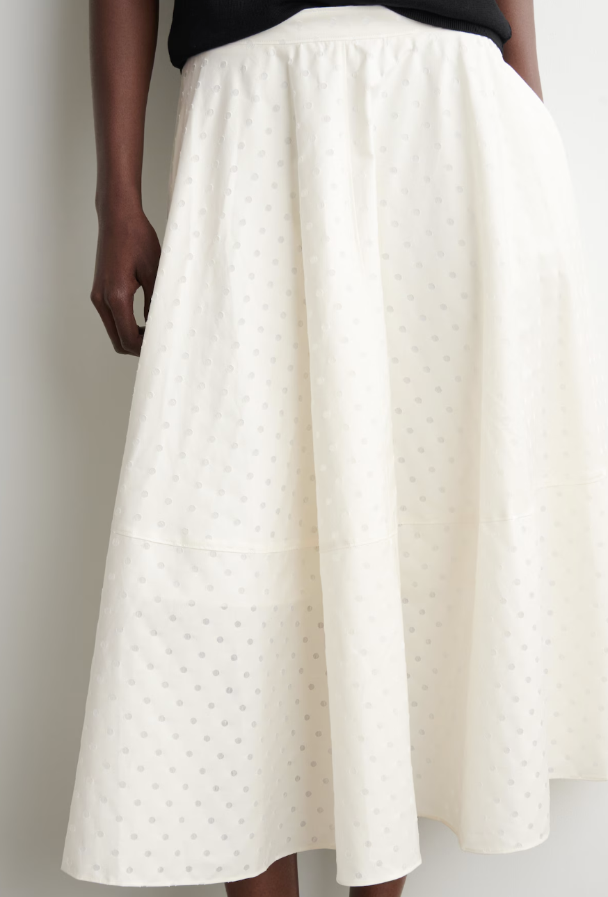 Skirt, £119, COS