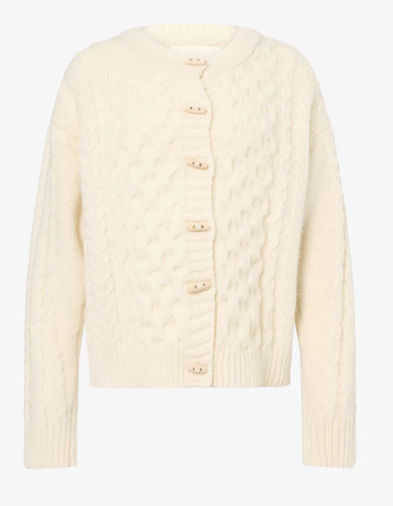 Cardigan, £430, Skall Studio