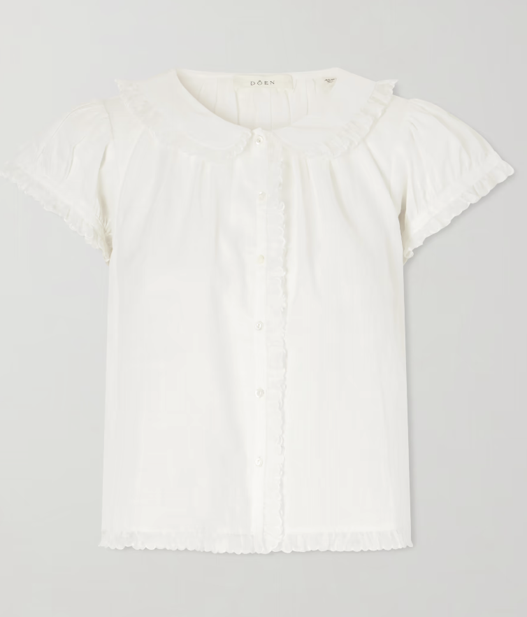Blouse, £280, Doen