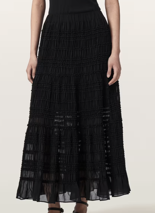 Skirt, £179, AllSaints