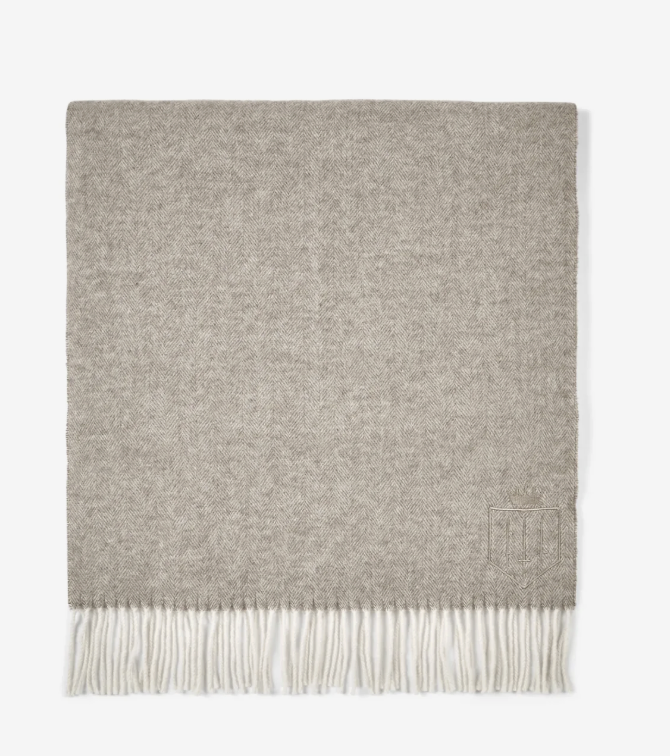 Scarf, £135, Fairfax & Favor
