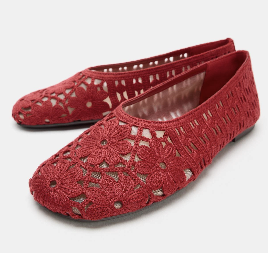 Flats, £49.99, Zara