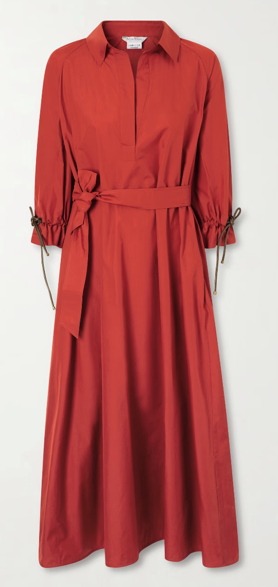 Dress, £825, Max Mara
