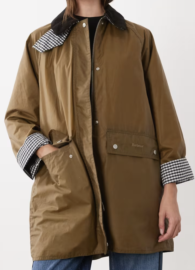 Coat, £299, Barbour