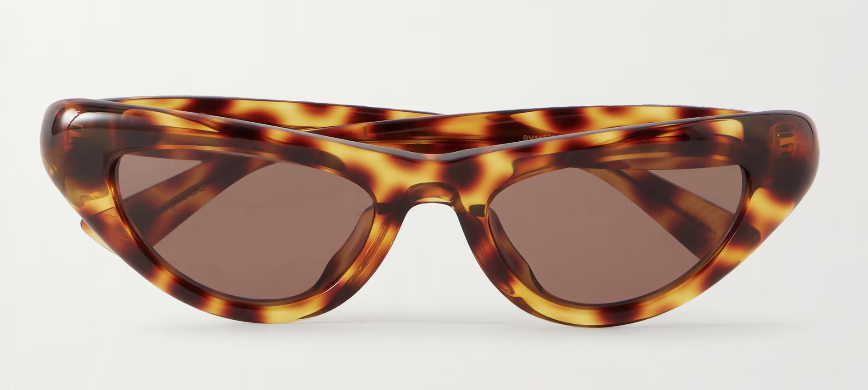 Sunglasses, £365, Bottega Veneta Eyewear