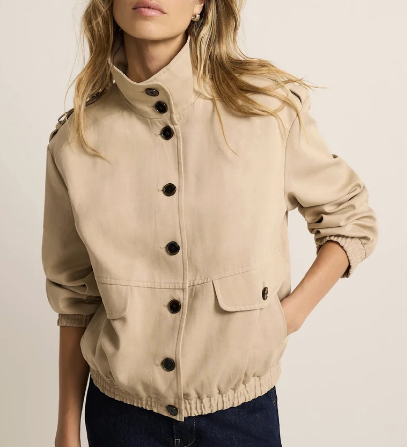 Jacket, £150, Mint Velvet