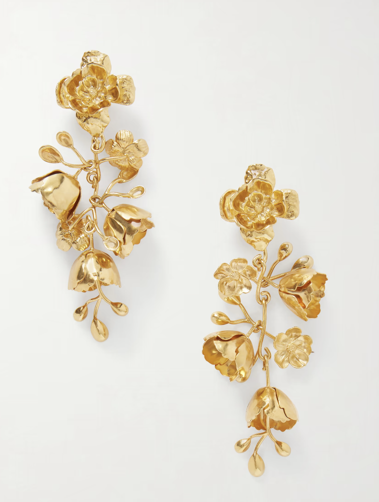 Earrings, £550, Chloe