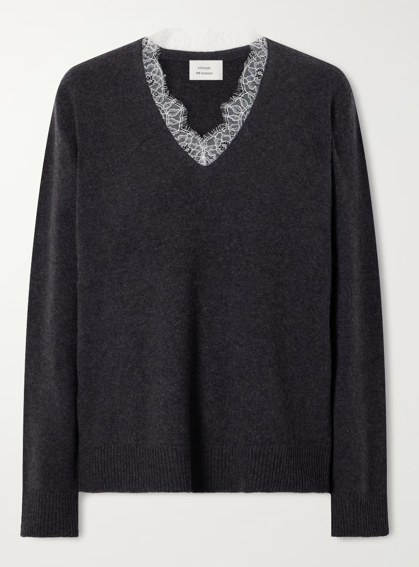 Jumper, £340, Loulou de Saison