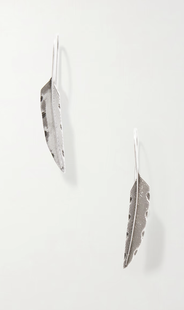 Earrings, £280, Ann Demeulemeester