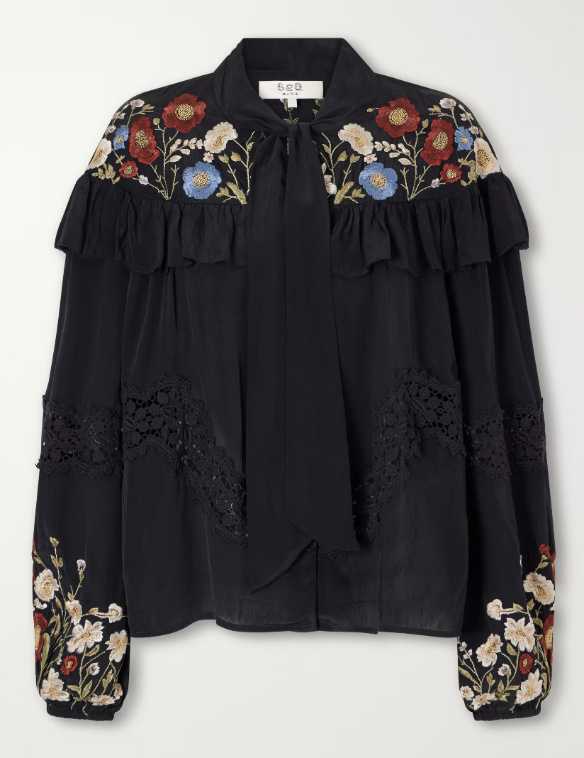 Blouse, £465, Sea