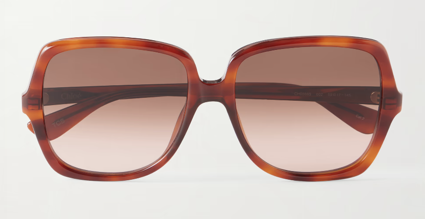 Sunglasses, £270, Chloe eyewear