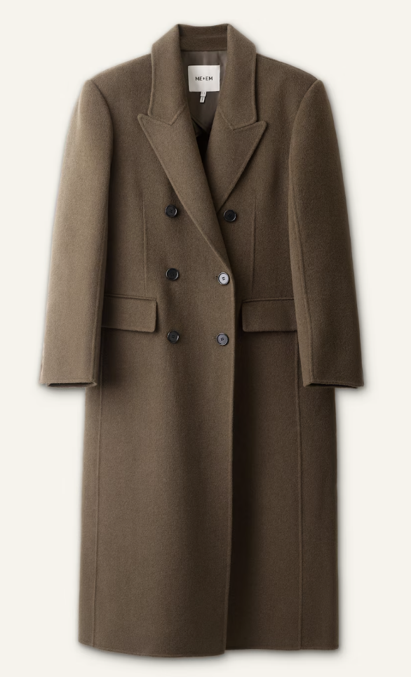Coat, £575, ME+EM