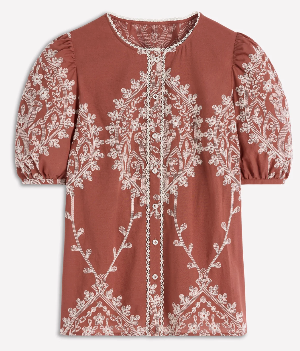 Blouse, £99, Boden
