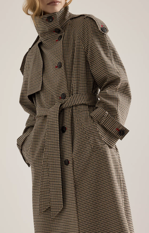Coat, £198, Anthropologie