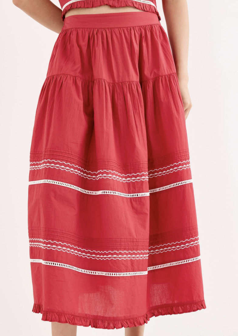 Skirt, £75, Oliver Bonas