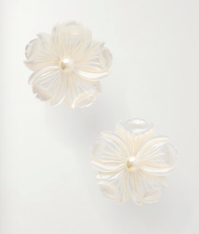 Earrings, £215, Jennifer Behr
