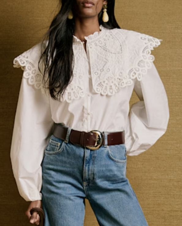 Shirt, £125, Sezane
