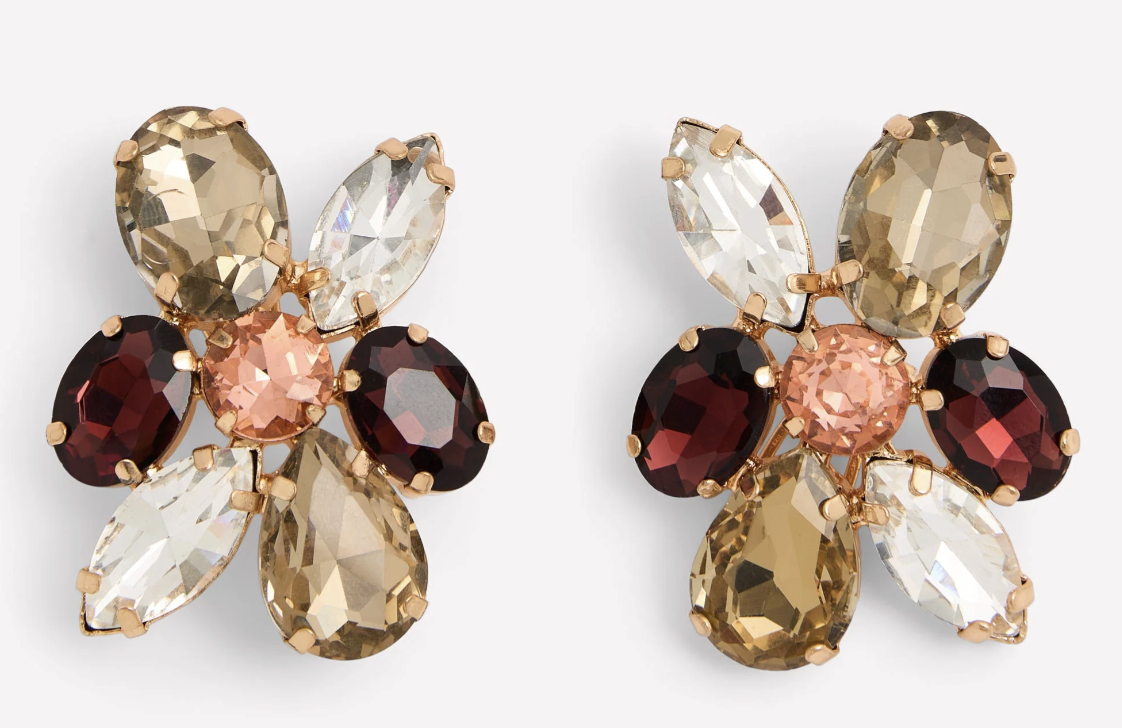 Earrings, £35, Boden