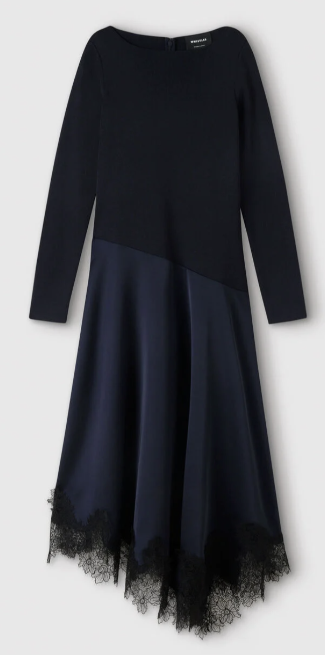 Dress, £189, Whistles