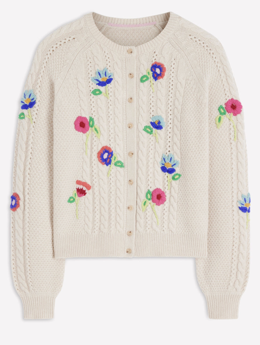 Cardigan, £139, Boden