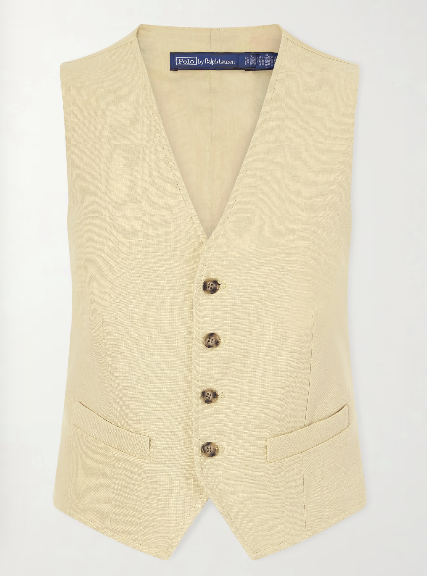 Waistcoat, £375, Polo Ralph Lauren