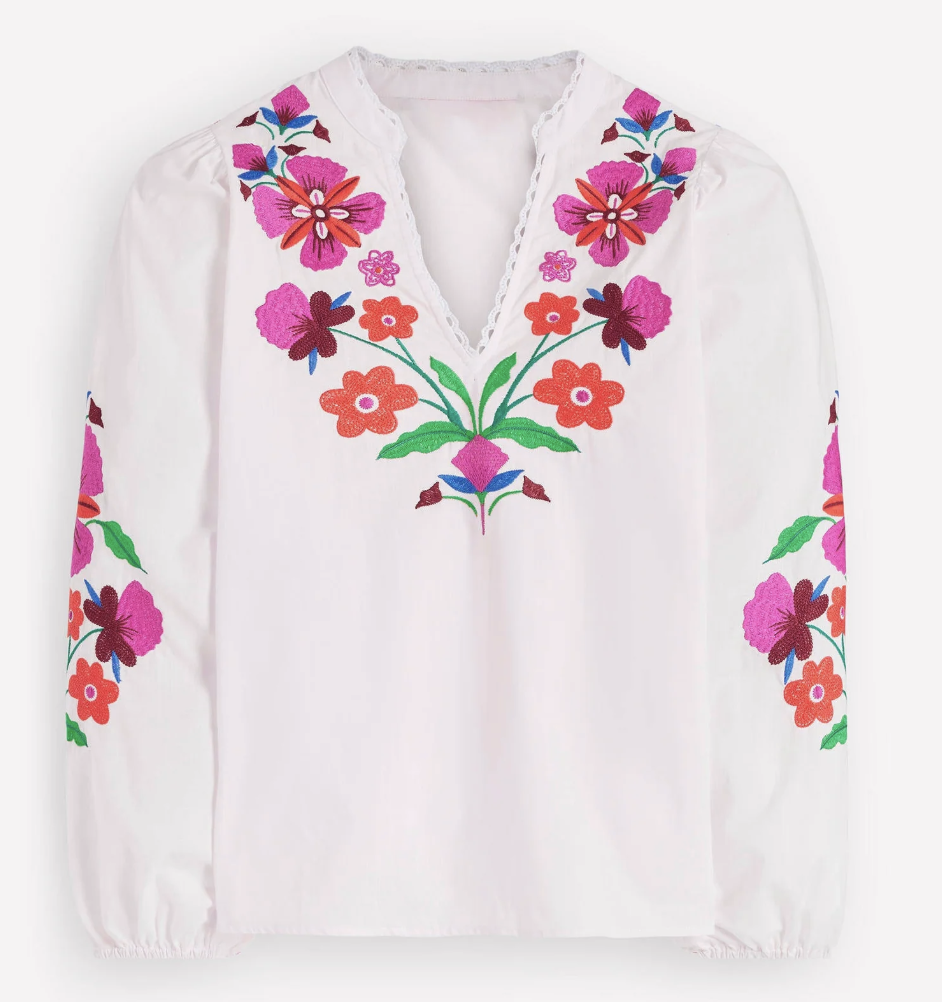 Blouse, £99, Boden