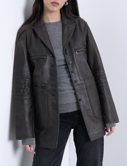 Blazer, £260, Topshop